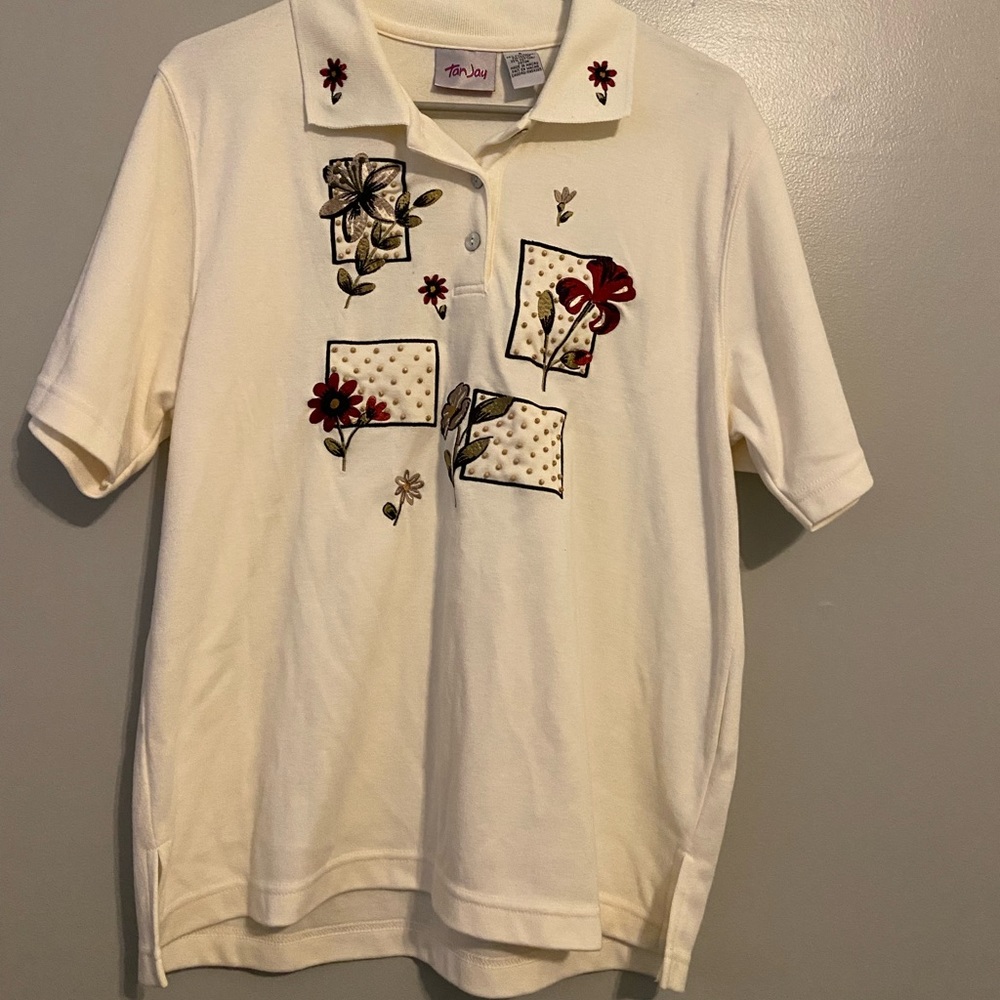 Tan Jay women’s shirt SIZE SMALL